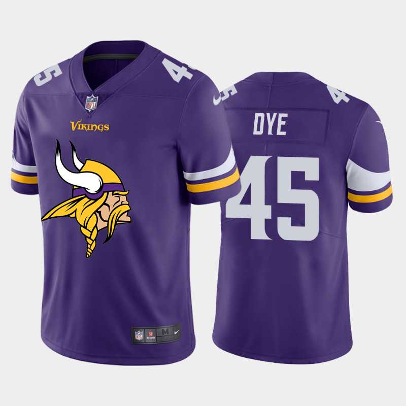 Nike Vikings 45 Troy Dye Purple Team Big Logo Vapor Untouchable Limited Jersey Dzhi,We sell and wholesale Nike Vikings 45 Troy Dye Purple Team Big Logo Vapor Untouchable Limited Jersey Dzhi on line form chian!